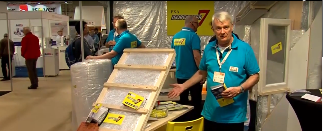 Arthur Horeman bij Isobooster stand